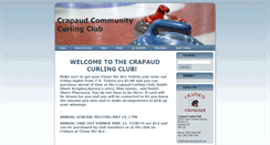 Desktop Screenshot of crapaudcurlingclub.com